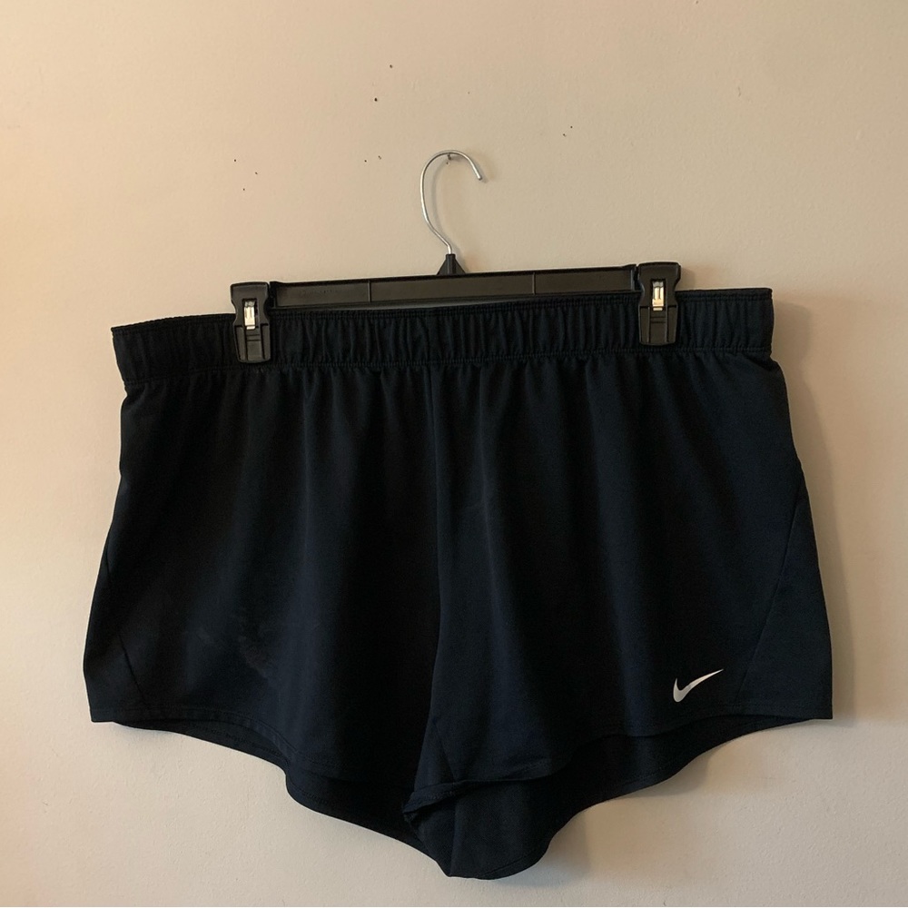 Womens plus Nike athletic shorts